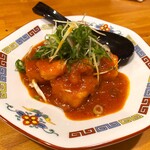 Shrimp chili tofu