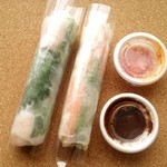 アンディー - 生春巻きを２種購入してみました