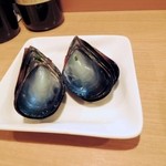 アシェット - 粒が揃っていましたので、殻はこのように重ねることができました。