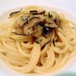 アシェット - フレッシュトリュフと、シャンピニオン。