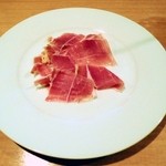 スペイン産の生ハム。