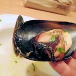 アシェット - 貝が、大きくて粒も揃っていました。