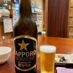 Kappou Oshokuji Yoshidaya - ビール（大瓶） 780円