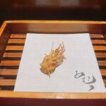 Tempura Shubou Nishimura - 才巻海老　頭