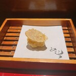 天ぷら酒房 西むら - カラスミ餅米