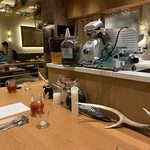 Aux Delices de Dodine - 店内テーブル席