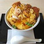 かつや - 天津飯チキンカツ丼