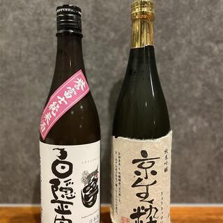 京都や各地から仕入れる厳選日本酒。お得な飲み放題も！