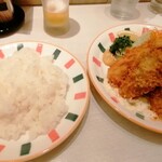 三好弥 - カキフライ定食4個　1200円