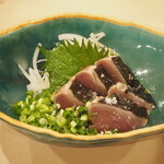 Sushi Tempura Itadaki - 宮城産かつお藁焼き