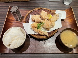 チョップスティック - 鶏の唐揚げご飯セット