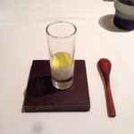 オマージュ - 豆乳のブランマンジェ 雷おこし風味