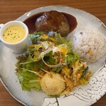 ホトリテイ - 赤ワインの照り焼きハンバーグ　　1,750円