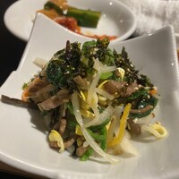 焼肉　福々 - ミックスナムル。必食！1番好きかも
