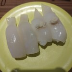 回転寿司 ぱさーる - イカと山わさびイカ