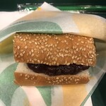 サブウェイ 東武草加ヴァリエ店 - ◯あんこ&マスカルポーネ　セット@390 ミニだょ^ ^