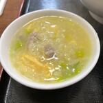 223569051 - 柚子風玉子鶏肉お粥。