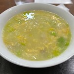 223569063 - 柚子風玉子鶏肉お粥。