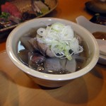 焼酎と手しごと料理の店　まさや - 塩味の牛すじ煮込み