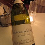 銀座 レカン - 合わされたのはシャトーヌフュリュパム1997。