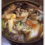 三友軒 - 肉そば800円
      2013.11