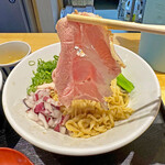 超純水採麺 天国屋 - 豚肩ロースのレアチャーシュー