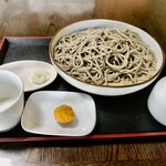 蕎麦の里 びばいろ - もりそば650円+大盛り230円= 880円