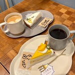 8 - 『紅茶(HOT)』
      『秋のショートケーキタルト』