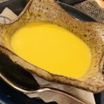 ITARU - ポタージュスープ。独特の香味が後味にとても爽やかな印象を残します♪