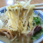 朋友 - 中太縮れ麺