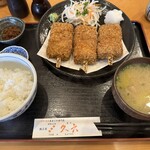 久六 - マグロ上中トロ串カツ定食