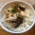 中華そば JUN-CHAN - チャーマヨ丼(小)(250円)