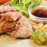 酒ト飯 ヤマダ - 和牛ロースステーキ(ハーフサイズ)