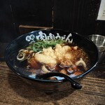 元祖肉肉うどん - 肉肉うどん生姜メガ盛り