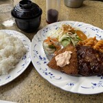 グリル馬酔木 - 日替わりランチ580円