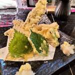 イザカヤ たくと - 穴子の天麩羅