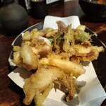 囲坊主 - 熟成イカのかき揚げ