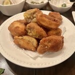 Cucina alla Baba - 椎茸とサルシッチャのフリット