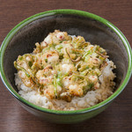 桃山 - 【新名物】麺のお供にちょうどいいサイズ！『掻揚げ丼』