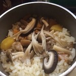 とり政 - 釜飯 お吸い物付き(メニューに値段の記載無)