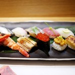 Sushi Miki - 【おまかせ握り　１０貫】１９８０円　自慢の鮨をお楽しみください。