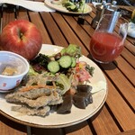 ヒルトン 広島 - 朝食１ラウンド目はすごく健康志向。