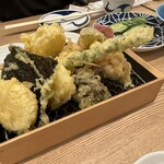 大衆蛇口酒場 ぎん天 - 野菜天ぷら盛合せ