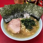 Suehiroya - ラーメン900円濃いめ多め。海苔増し150円。