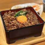 Tomiyabekkan - 牛めし肉大盛飯並盛