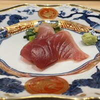 鮨一正 - カツオとヌタ