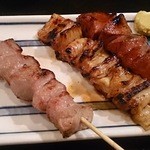 やきとん ひょっとこ - おっぱい、てっぽう、レバ