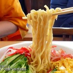 Chiyoueiken - かんぴょう粉を練り込んだ「夕顔麺」使用