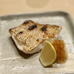 すしやのたい悟 - のどぐろ/ 徳島海部産　カボス　3種の中からこちらを選択。脂のり抜群で絶品の味わい。