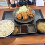 からやま - からやま定食(3個)　649円